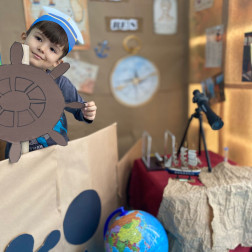 Minik Kâşifler Sınıfı: Denizci İkbal Konur Anaokulu'nda!