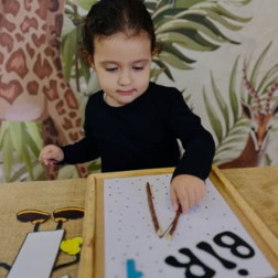 Minik Parmaklar İş Başında: 1 Sayısı Duyusal Çalışması