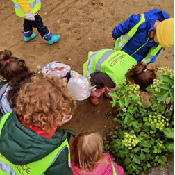 Natürmece Anaokulu'nda Minik Biyologlar İş Başında