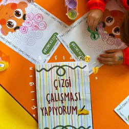 Okul Öncesi Boyama ve Çizgi Çalışması
