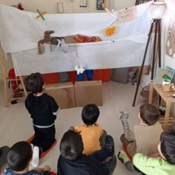 Gölgelerle Hikaye Anlatımı ve Kukla Gösterisi