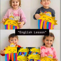 English Lesson etkinliğimiz rengârenk geçti