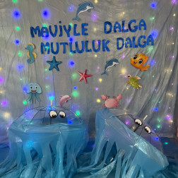 “Maviyle Dalga Dalga Mutluluk” Temalı Etkinlik