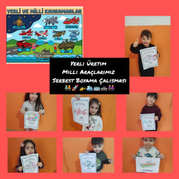 Yerli Üretim – Millî Araçlarımız Serbest Boyama Çalışması