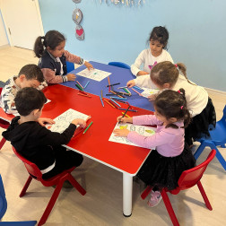 İngilizce foods boyama etkinliği