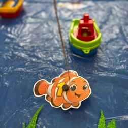 Bugünkü Etkinliğimiz: Mıknatıs ve Balıkçılık Oyunu 🧲🎣