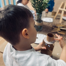 Minik Eller Ahşapla Tanışıyor