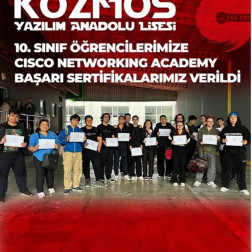 Cisco Networking Academy Sertifikaları Takdim Edildi