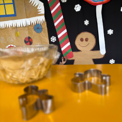 Mutfak etkinliği olarak kurabiye adam yaptık!