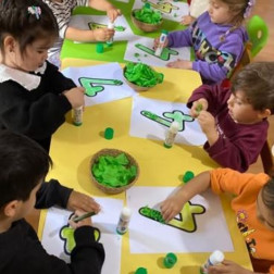 Sayılarla Eğleniyoruz: Yaratıcı Sanat Etkinliğimiz