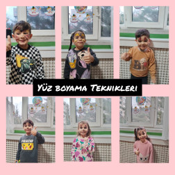 Yüz Boyama Teknikleri – Eğlenceli Duyusal Deneyim