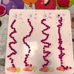 Eğlenceli Takip Çalışmalarıyla El Becerilerimizi Geliştiriyoruz