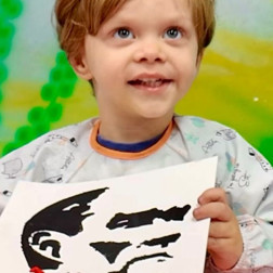 ATATÜRK SİLÜET ÇALIŞMAMIZ (Görsel Sanatlar)