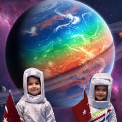 EĞLENCELİ BİLİM      ''MİNİK ASTRONOTLARLA GİZEMLİ UZAY KEŞFİ''