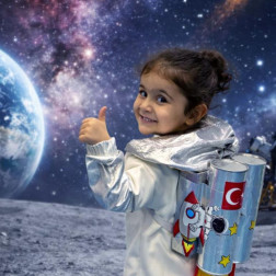 EĞLENCELİ BİLİM      ''MİNİK ASTRONOTLARLA GİZEMLİ UZAY KEŞFİ''