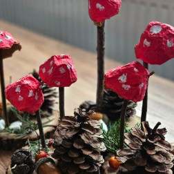 Doğadan Sanata: Mantar Çalışması