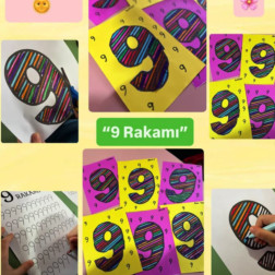 Güneş Sınıfı – 9 Rakamını Öğreniyoruz