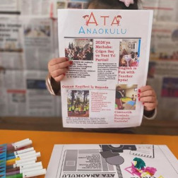 Minik Gazeteciler İş Başında: Kendi Haberimizi Yazıyoruz