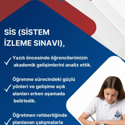 Bilinç Sistem İzleme Sınavı (SİS) ile Akademik Gelişimi Takip Ediyoruz