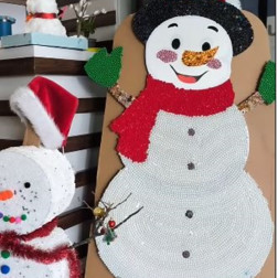 Kışın Neşesi: Kardan Adam Sanat Çalışması ⛄🎨