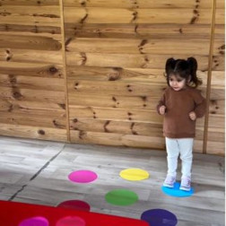 Renkli Dairelerde Denge ve Koordinasyon Oyunu