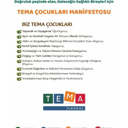 TEMA'DA İLKOKULLU OLMAK TANITIM BROŞÜRÜ