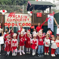 Cumhuriyet Coşkusunu Minik Kalplerle Yaşadık