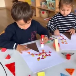 Şekillerle Sanat Çalışması