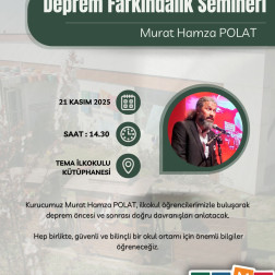 DEPREM FARKINDALIK SEMİNERİ