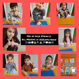 Minik Kâşifler İş Başında: Kış Mevsimini İnceliyoruz