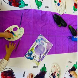 🍇 Patlıcan, Üzüm ve Menekşe: Doğanın Rengi Moru Keşfettik! 🍆