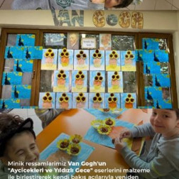 Minik Ellerden Büyük Eserler: Van Gogh’un Renkli Dünyasını Yeniden Keşfediyoruz!