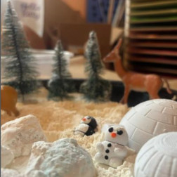 🐧 Duyusal Bütünleme ve Oyun: Kendi Kış Dünyamızı Kurduk!