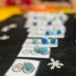 ⛄ Minik Eller İş Başında: Kış Temalı İnce Motor Gelişim Etkinliğimiz