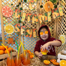 🍊 Okulumuzda Turuncu Alarm: C Vitamini Şenliği Başladı! 🍊