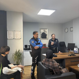 MESLEKİ GÖZLEM VE UYGULAMA EĞİTİMİ: İLÇE EMNİYET MÜDÜRLÜĞÜ ZİYARETİ