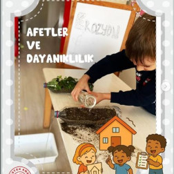 🌍 Minik Kahramanlar Afetlere Karşı Bilinçleniyor!