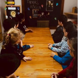 Geleceğin bilim insanları bugün Thomas Edison ile tanıştı! 💡📸