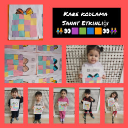 Geometrik Şekilleri Keşfediyoruz: Kare Kodlama Etkinliğimiz ⬛