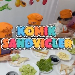Küçük Şefler İş Başında: Komik Sandviçler! 🥪🎨