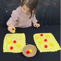 🧶 Küçük Eller İş Başında: Çizgilerin Gizemli Dünyası!