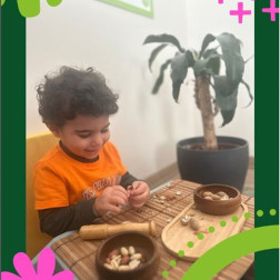 Montessori Yolculuğumuzda Bugün: El-Göz Koordinasyonu ✨