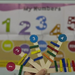 🎨 Sayıları Dokunarak ve Eğlenerek Öğreniyoruz!