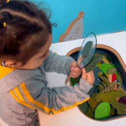 Büyüteçle Doğa İncelemesi