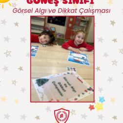 ❄️ Güneş Sınıfı ile Dikkatler Kardan Adamın Üzerinde!