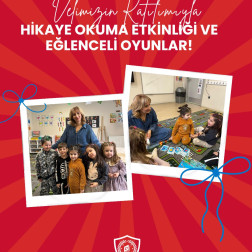 📚 Bir Varmış, Bir Yokmuş... Bugün Okulumuzda Misafirimiz Vardı!