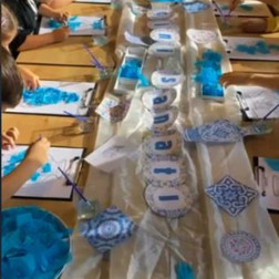 🎨 Geleneksel İzler, Modern Eller: Miniklerin Çini Yolculuğu