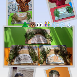 🐻 Kış Uykusuna Hazırlık: Duyusal Sanat Yolculuğumuz!