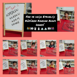 ☃️ Bilim Saati: Köpüren Kardan Adam Deneyi!