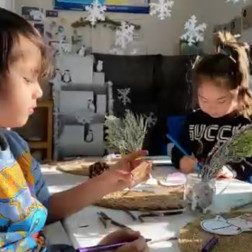 Doğal Malzemelerle Sanat Çalışması